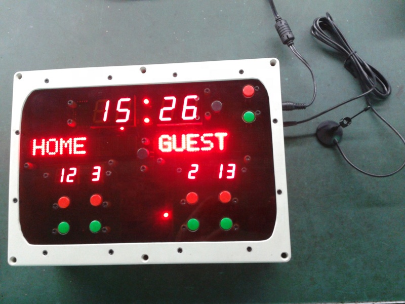 Scoreboard Digital - Fernbedienung Drahtlose Elektronische Digitale Fußball Volleyball