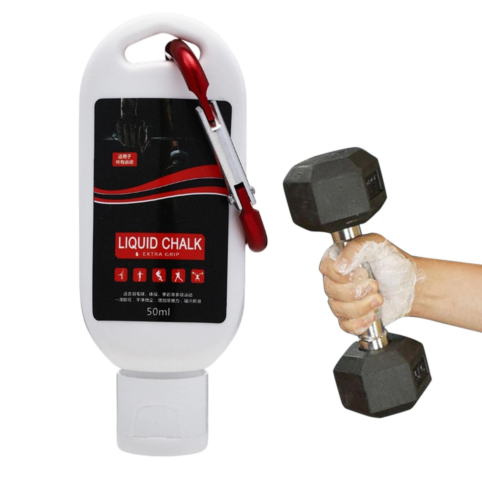 Sports Grip - Flüssiges Magnesiumpulver, Anti-Rutsch-Flüssigkreide, schweißresistentes Trainings-Griffpulver zum