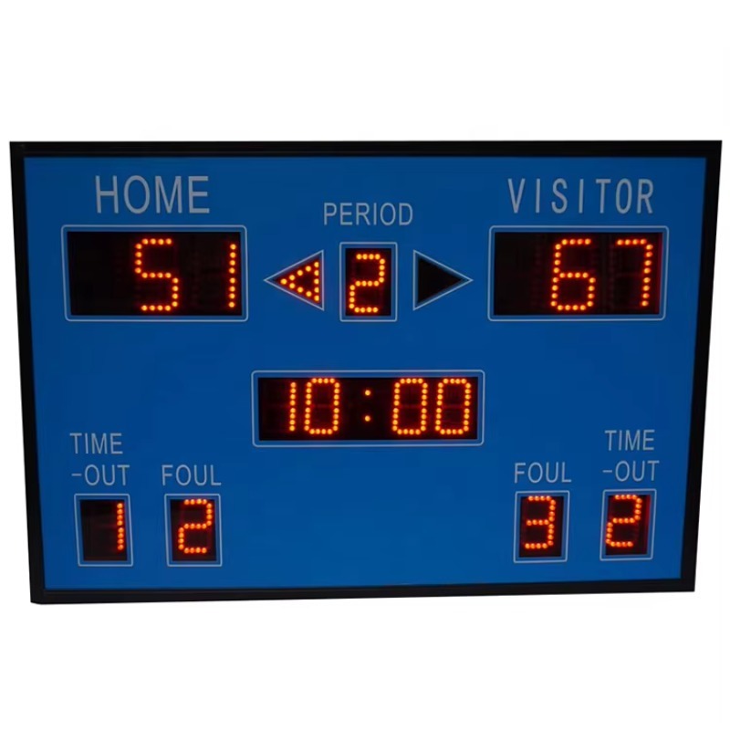 Scoreboard Digital - Tragbare bewegliche Anzeigetafel, wechselbares Schild, 7,6