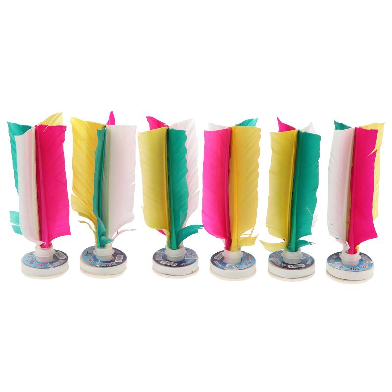 Neue 6-teilige Spiel-Federbäll – Feather Shuttlecock Bewertung und Preis