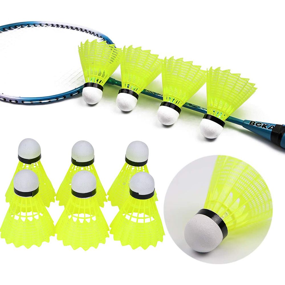 3/6/12 Stück stabile Badminton – Feather Shuttlecock Bewertung und Preis