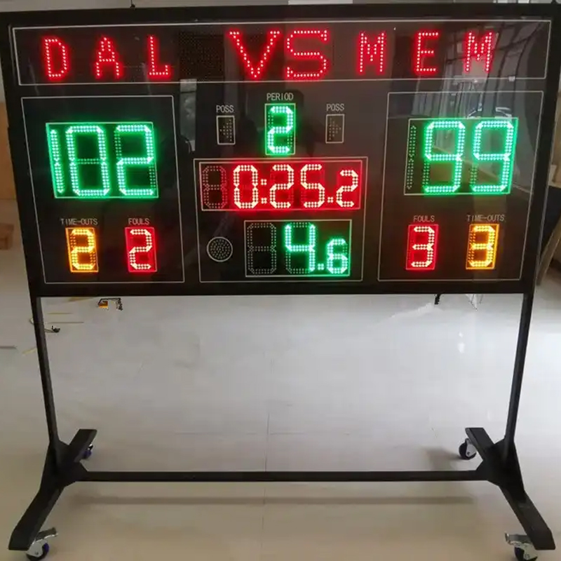 Outdoor LED-Stadion-Anzeigetaf – Scoreboard Digital Bewertung und Preis