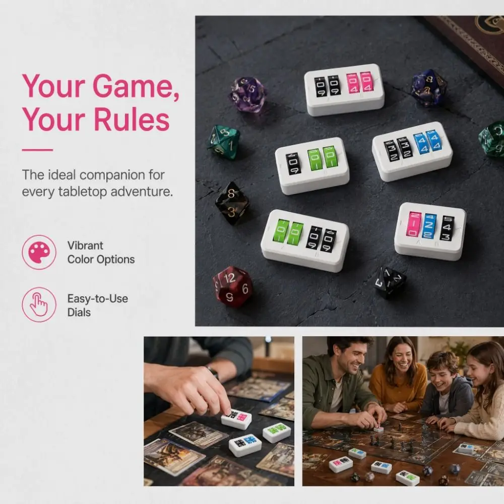 4-stelliger Brettspiel-Zähler, – Scoreboard Digital Bewertung und Preis