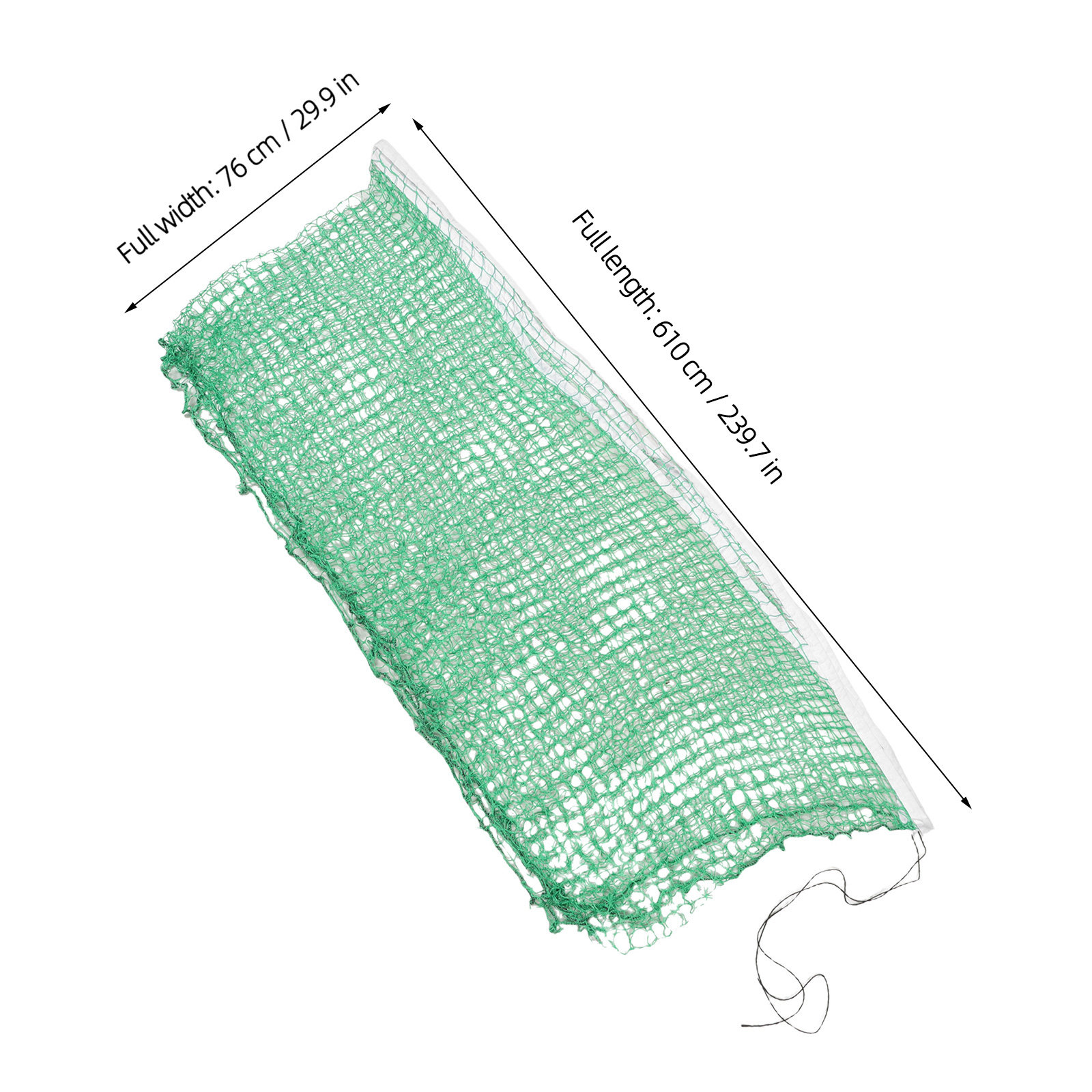 Polyester-Grünes Badmintonnetz – Badminton Net Bewertung und Preis